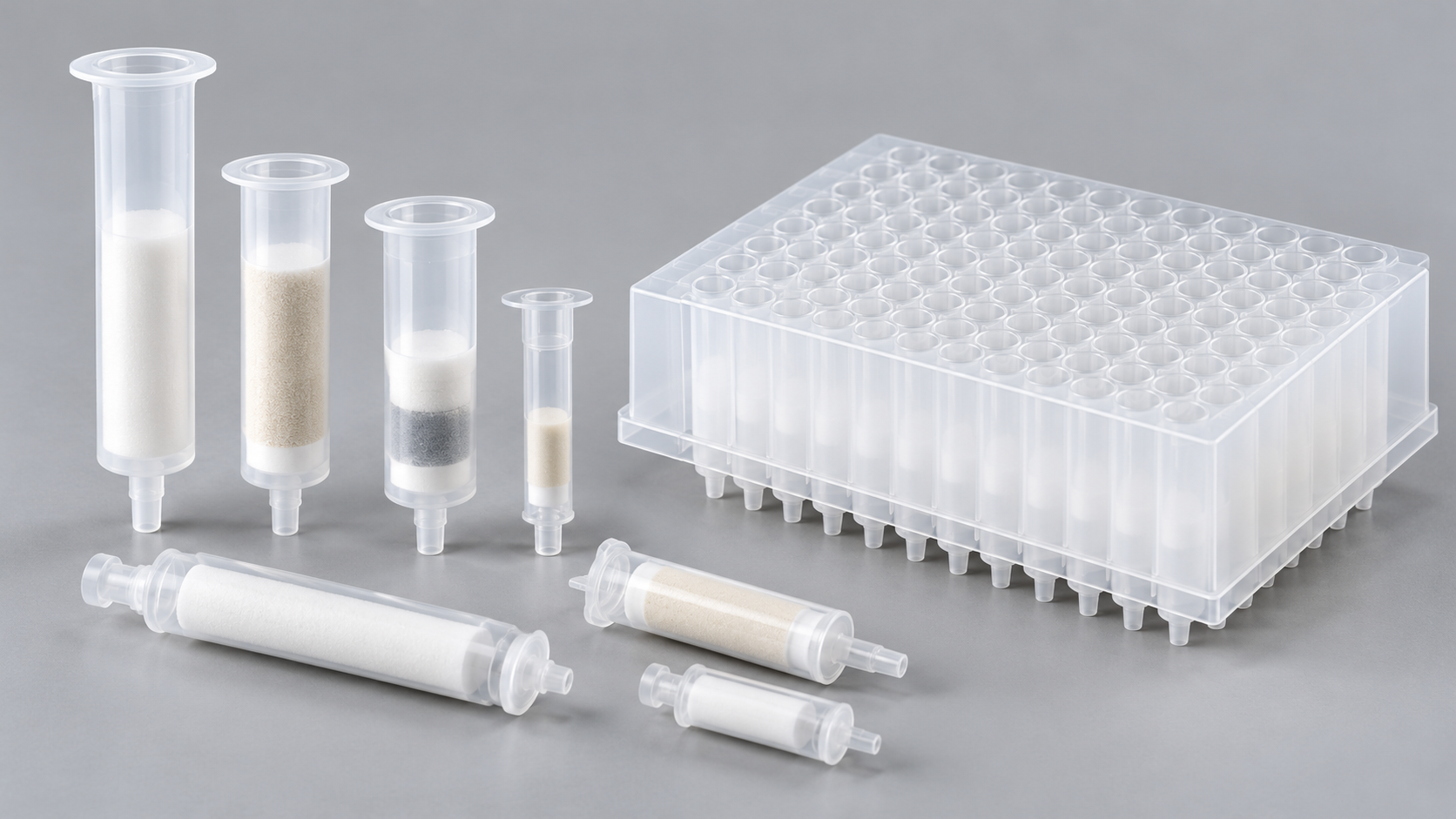 Sample preparation product-category visual